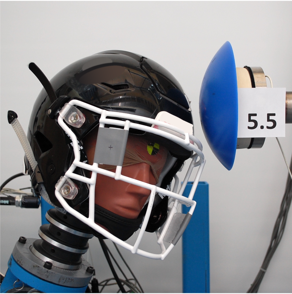 sports helmet safety testing