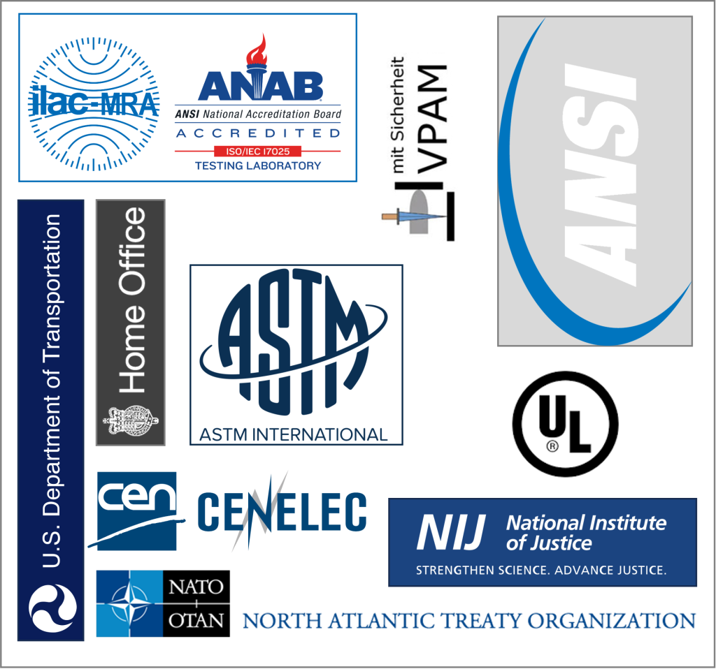 ballistics standards bodies